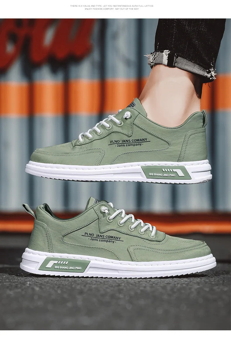 Lowbank Men's StreetEdge Canvas Trainers