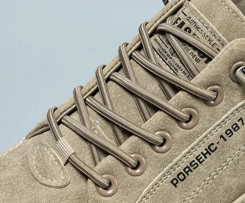 Lowbank Men's Urban Rover Suede Trainers