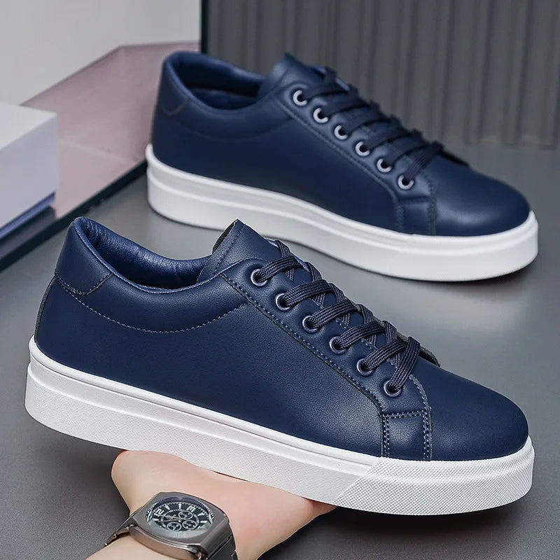 Lowbank Urban Elite | Men’s Leather Casual Trainers