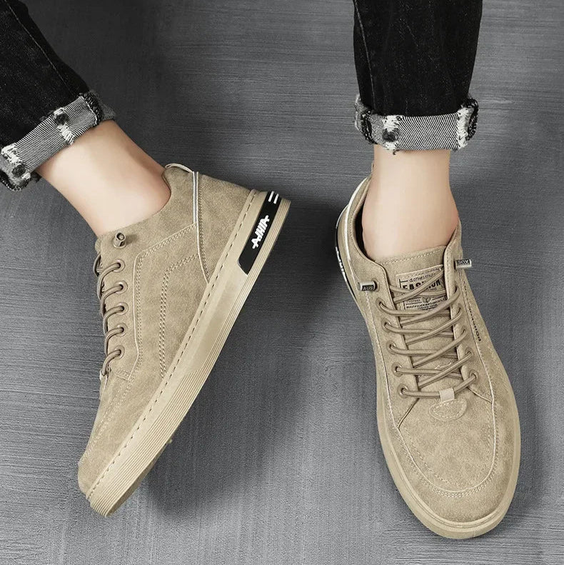 Lowbank Men's Urban Rover Suede Trainers