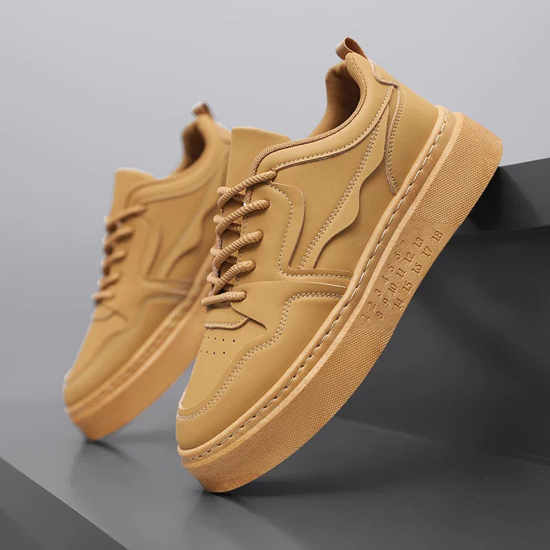 Lowbank Nova Pace | Leather Trainers