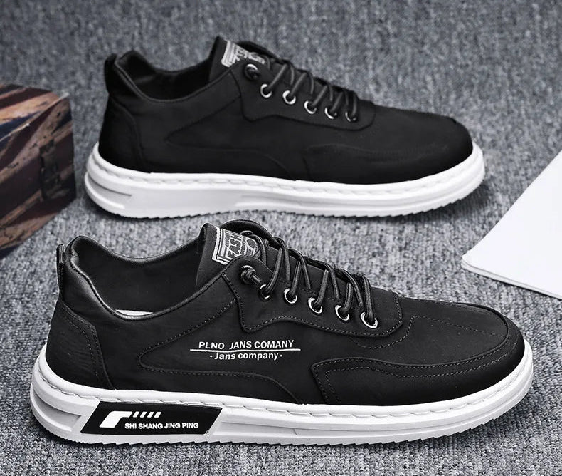 Lowbank Men's StreetEdge Canvas Trainers