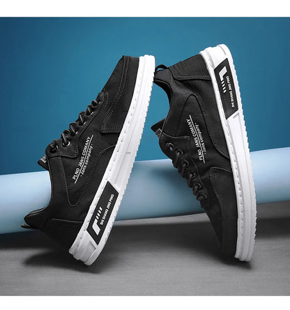 Lowbank Men's StreetEdge Canvas Trainers