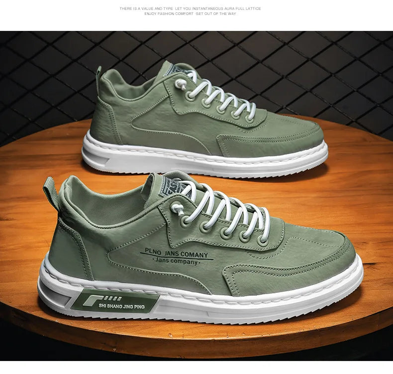 Lowbank Men's StreetEdge Canvas Trainers