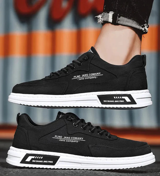 Lowbank Men's StreetEdge Canvas Trainers