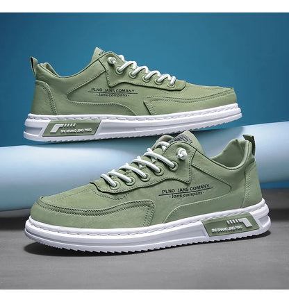 Lowbank Men's StreetEdge Canvas Trainers