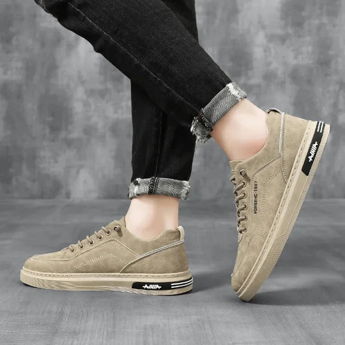 Lowbank Men's Urban Rover Suede Trainers