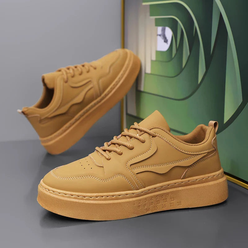 Lowbank Nova Pace | Leather Trainers